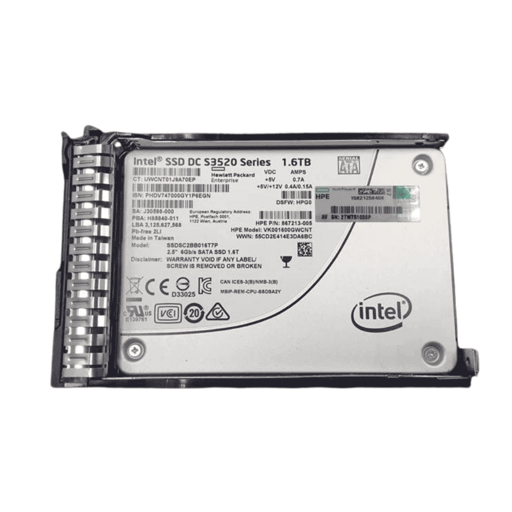 HPE P41401-B21 1.6TB SAS 24Gbps Server SSD